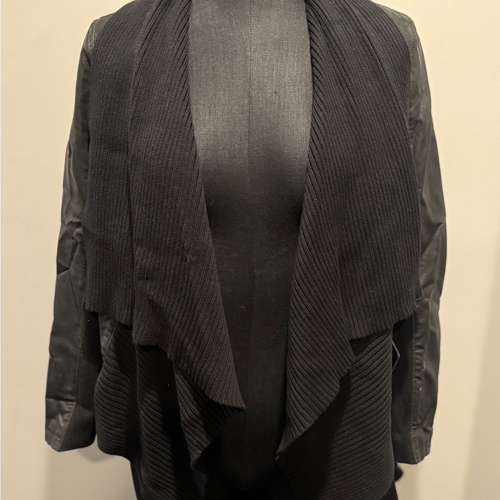 Blank NYC Black Leather Detail